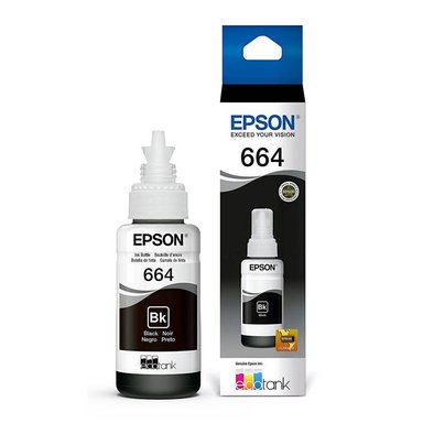 TINTA EPSON T664120 NEGRO ORIGINAL