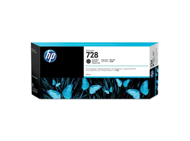TINTA HP 728 (F9J68A) MATTE BLACK ORIGINAL 300ML
