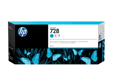 TINTA HP 728 CYAN (F9K17A) ORIGINAL 300ML