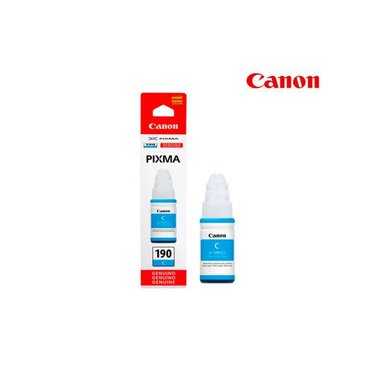 TINTA CANON GI-190 CIAN ORIGINAL