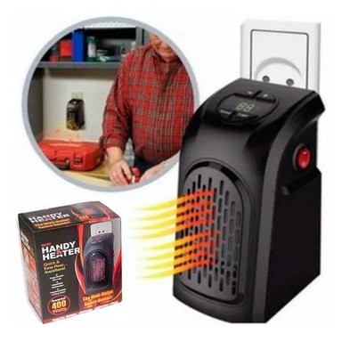 ESTUFA ELÉCTRICA CALEFACCIÓN TERMOSTATO 400W EL HOGAR Y AUTO