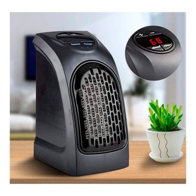 ESTUFA CALENTADOR ELÉCTRICO PORTÁTIL CALEFACTOR 800W HOGAR C-REMOTO - 3