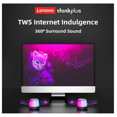 PARLANTE LENOVO ORIGINAL BLUETOOTH BOLSILLO K3 PLUS LUCES RGB - 2