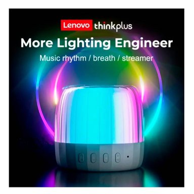 PARLANTE LENOVO ORIGINAL BLUETOOTH BOLSILLO K3 PLUS LUCES RGB - 5