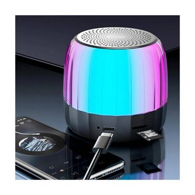 PARLANTE LENOVO BLUETOOTH K3 PLUS ALTAVOZ LUCES RGB - 2