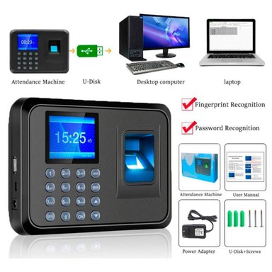 LECTOR HUELLAS IMPORTADO CONTROL HUELLERO BAIHUO MY-7078 BIOMÉTRICO DE CONTROL DE ASISTENCIA POR CERRADURA SMART - 4