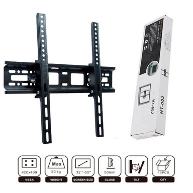 RACK TV 32 55 PULGADAS LCD LED SMART BASE SOPORTE PARA PARED PLEGABLE - 2