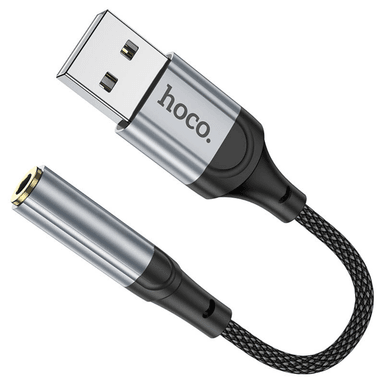 CABLE HOCO ADAPTADOR AUDIO DIGITAL USB A 3.5 MM LS36 FRESH - 2