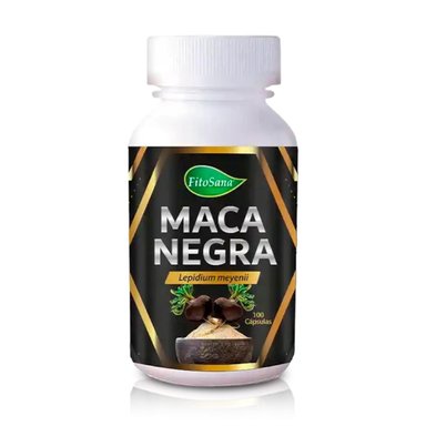 SUPLEMENTO FITOSANA MACA NEGRA 100 CÁPSULAS
