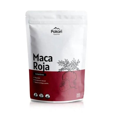 MACA ROJA EN POLVO (200G) - PAKARI