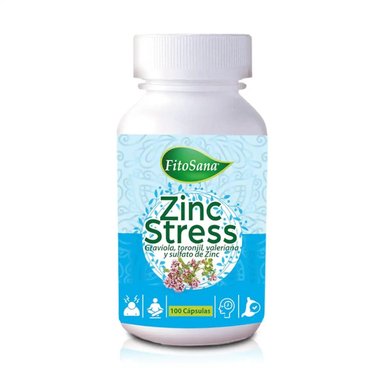 SUPLEMENTO FITOSANA ZINCSTRESS RELAJANTE NATURAL 100 CÁPSULAS