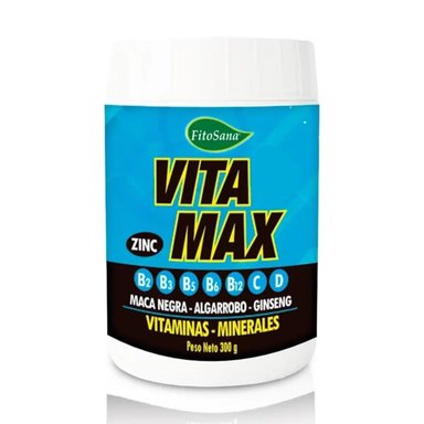 SUPLEMENTO FITOSANA BATIDO EN POLVO VITAMAX VITAMINAS B C D Y ZINC 300G