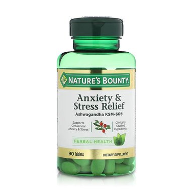 ASHWAGANDHA KSM-66 (90 TABLETAS) – NATURE’S BOUNTY