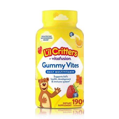 MULTIVITAMÍNICOS PARA NIÑOS (190 GOMITAS) – L’IL CRITTERS