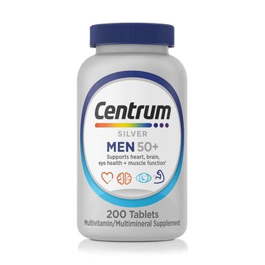 SILVER MEN 50+ (200 TABLETAS) – CENTRUM