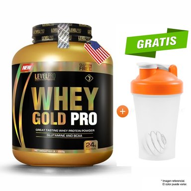 PROTEÍNA LEVEL PRO WHEY GOLD PRO 3000 GRAMOS CHOCOLATE