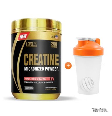 CREATINA LEVEL PRO CREATINE MONOHIDRATADA 500 GR