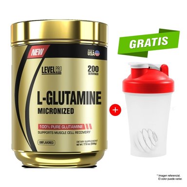 GLUTAMINA LEVEL PRO GLUTAPURE 500GR