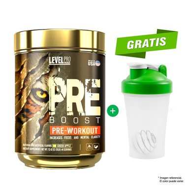 PRE BOOST AMERICANO 352GR GREEN APPLE 44 SERVICIOS