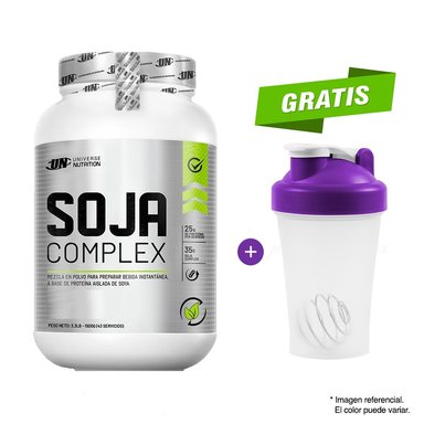 SOJA COMPLEX 1500 GRAMOS VAINILLA PROTEÍNA UNIVERSE NUTRITION