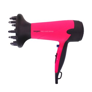 SECADORA CABELLO SIEGEN 2000W SG 3025 F 2NIVELES COOLSHOOT TOURMALINA ION - 2