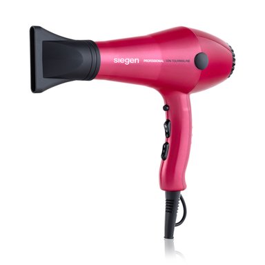 SECADORA CABELLO SIEGEN 2000W SG 3049 C01 3NIVELES COOLSHOOT MOTOR AC PROF - 2