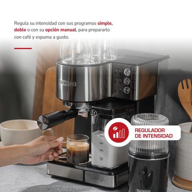 CAFETERA ESPRESSO LATTEKAFFEE TH-160DELI - 5