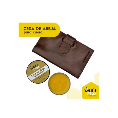 CERA GEL BEES MAX 85 GR DE ABEJA PARA CUERO