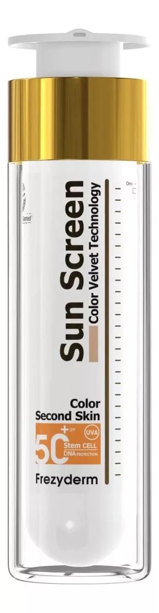 PROTECTOR FREZYDERM SOLAR SUN SCREAN COLOR VELVET FACE CREAM SPF 50 50 ML