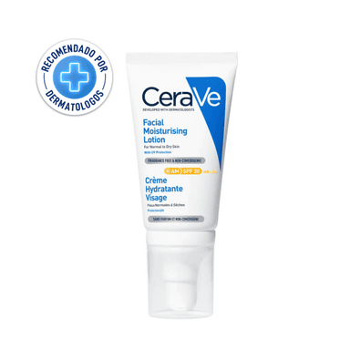 SERUM FACIAL CERAVE LOCION HIDRATANTE DIARIO PROTECTOR SOLAR | LIBRE SPF 30 52 ML - 1