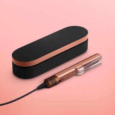 DYSON AIRSTRAIT AMBER SILK (2025) ESPECIAL CON CASE INCLUIDO. VOLTAJE 22OV.