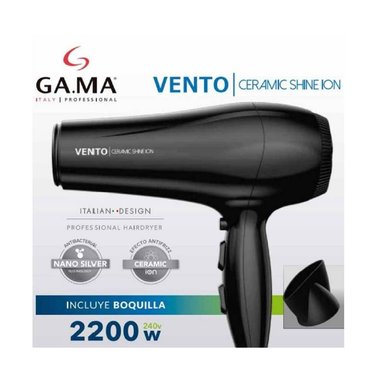 SECADORA CABELLO GAMA VENTO 2200W CERAMIC SHINE ION