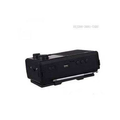 RADIO PORTATIL AM FM RETRO VINTAGE PARLANTE BLUETOOTH MP3 RECARGABLE - 4