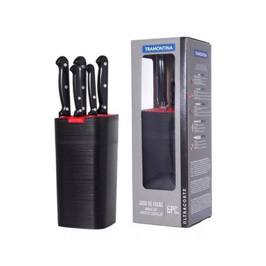 JUEGO DE CUCHILLOS TRAMONTINA ACERO INOXIDABLE ACE INOX 5PZ