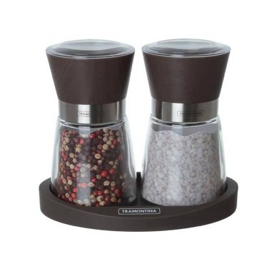 JUEGO DE MOLINILLOS DE SAL Y PIMIENTA TRAMONTINA