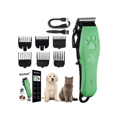 MAQUINA CORTADORA DE PELO MASCOTAS PERRO GATO KEMEI