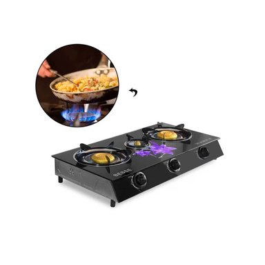 COCINA DE MESA A GAS DE 3 HORNILLAS VITROCERÁMICO - 2