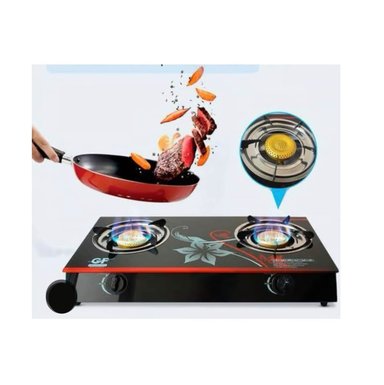 COCINA DE MESA A GAS DE 2 HORNILLAS VITROCERÁMICO - 1