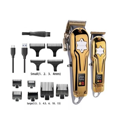 MAQUINA DE CORTAR CABELLO  Y TRIMER  PACK PROFESIONAL KEMEI