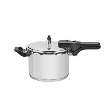 OLLA A PRESIÓN TRAMONTINA  DE ACERO INOXIDABLE 4.5 LITROS