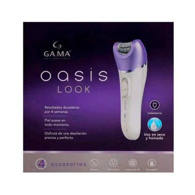 DEPILADORA GAMA OASIS LOOK CON CARGA USB - 2