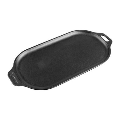 PLANCHA OVALADA VICTORIA  HIERRO FUNDIDO 34X17 CM - 2