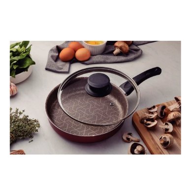 SARTÉN TRAMONTINA  24CM C/TAPA R