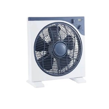 VENTILADOR DE MESA CUADRADO GRIS