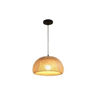 LÁMPARA COLGANTE LPBAMA NATURAL BAMBÚ MARRON LUZ DECORATIVO