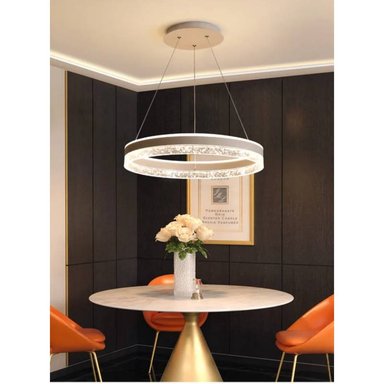 LÁMPARA TECHO LLAT301ER BLANCO LED ARO 3 LUCES - 2