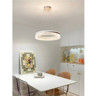 LÁMPARA TECHO LLAT301ER BLANCO LED ARO 3 LUCES - 5