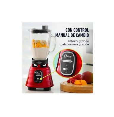 LICUADORA CLÁSICA OSTER BLSTBESTR CON MOTOR REVERSIBLE - ROJA - 2