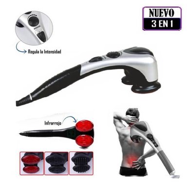 MASAJEADOR ELÉCTRICO CORPORAL CON INFRARROJO