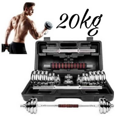 MALETA YORK ACERO 20KG MANCUERNA